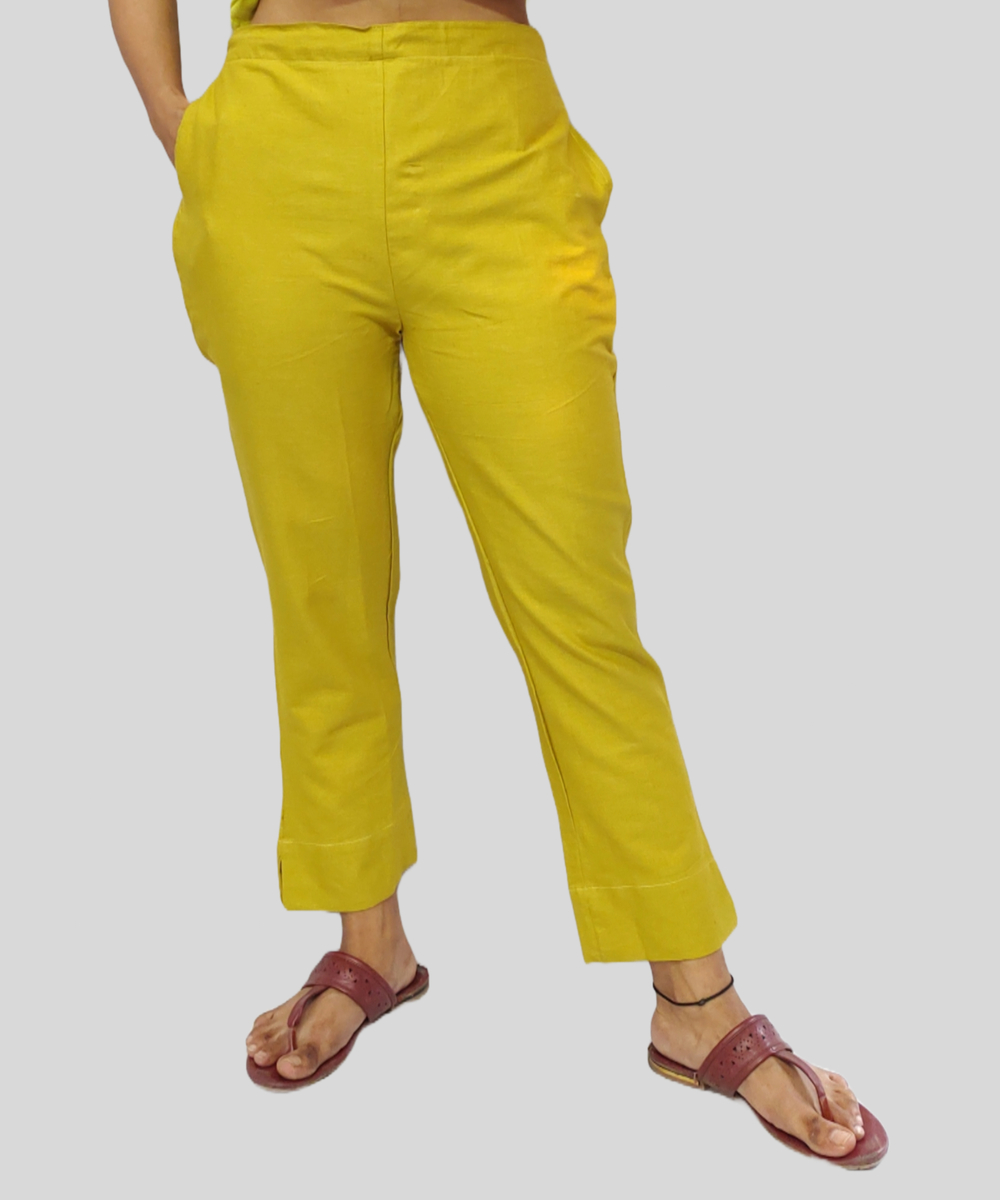 Womens Yellow Trousers | Shop Stylish Trousers | House of Fraser