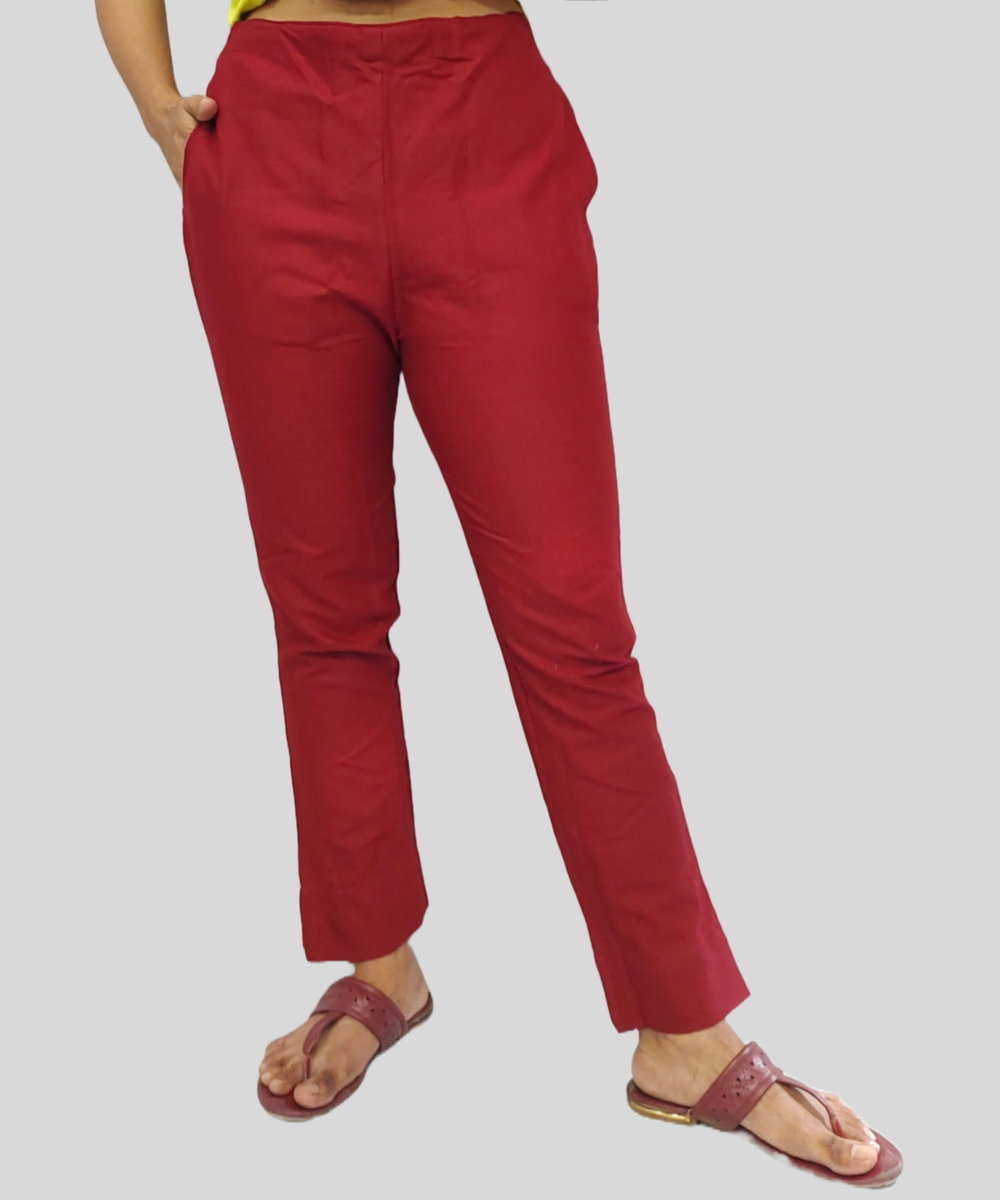 Women's Stretch Cotton Tailored Pants | Happy Chef